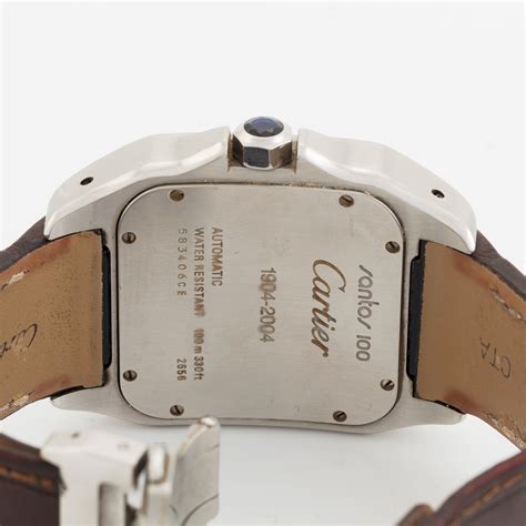 cartier santos 100 1904-2004